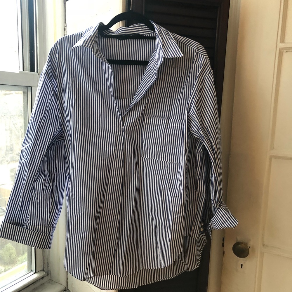 Great pinstripe shirt